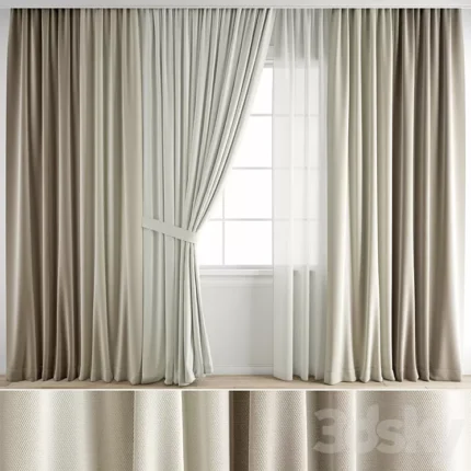 Curtain 685 3D Model Download