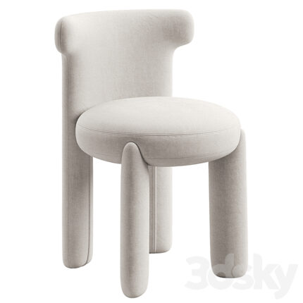 Chair Cossette by Meridiani 3D Model