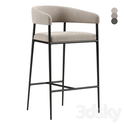 Kronig Bar stool 3D Model