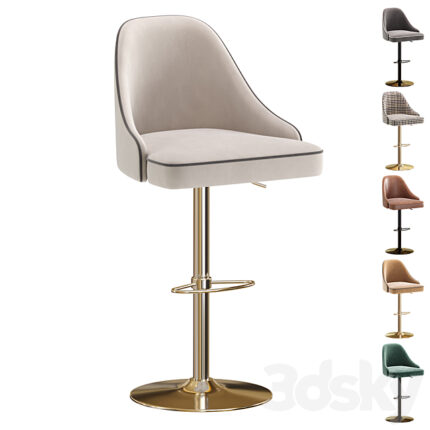 Bar Stool BERRY By Cazarina Interiors 3D Model