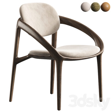 Molly Dining Chair 3D Model