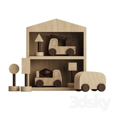 Ikonih Parking Tower 3D Model