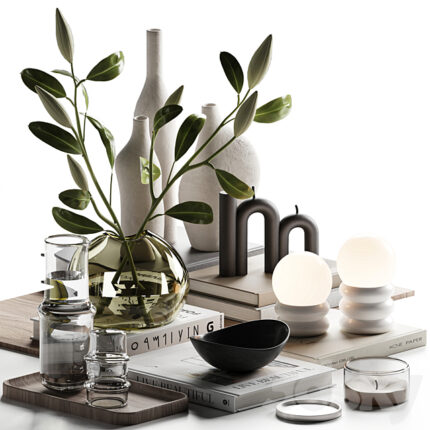 Decorative Set 089 3D Model