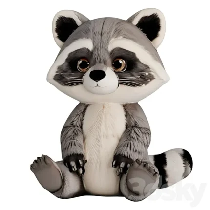 Raccoon 3D Model