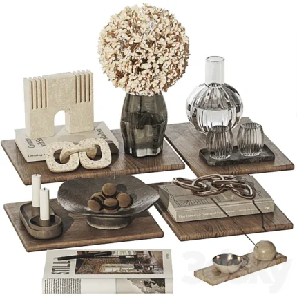 Decorative Set 039 3D Model